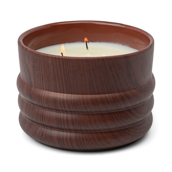 tobacco mahogany candle Colonial 1909 & Leaf Candle, 3 Wick, 20 oz, 80 Hours Burn, Woody & Earthy Journeyman creates a sense of experience for the adventurous soul PaddyWax Grain Bergamot & Mahogany