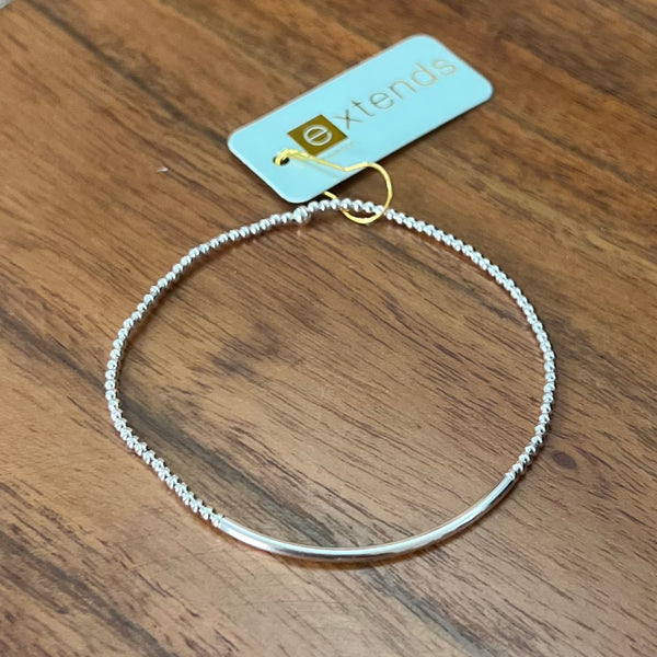 enewton® Extends Sterling 2mm Bead Bliss Bar Bracelet