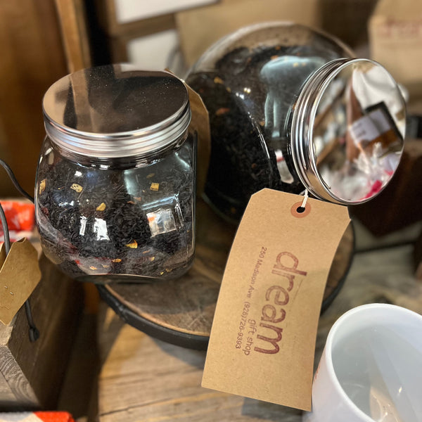 Dream® Orange & Spice Tea in Glass Pantry Canister