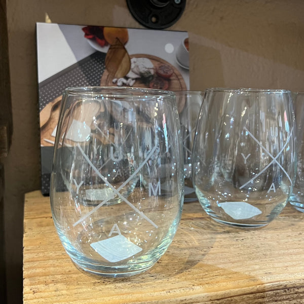 Yuma Roots™ Y U M A X  Wine Glass