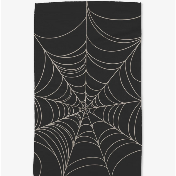 Geometry House® Kitchen Dish Tea Towel - Spider Web
