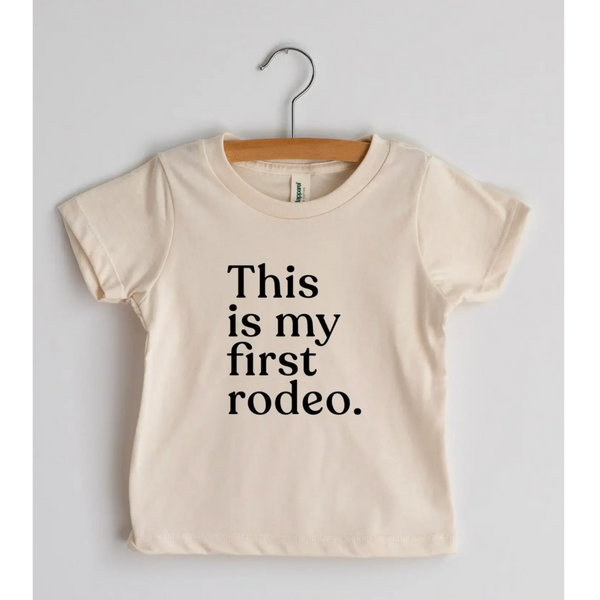 Gladfolk® My First Rodeo Organic Tee