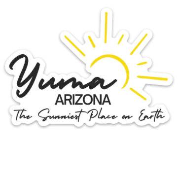 Yuma Roots™ Yuma AZ Sunniest Place Vinyl Sticker