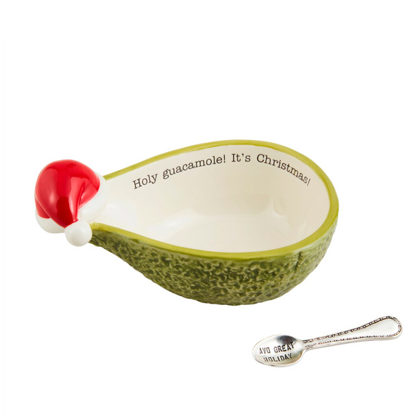 Mud Pie® Christmas Guacamole Tidbit Avocado Bowl