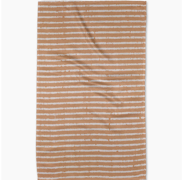 Geometry House® Kitchen Dish Tea Towel - Creamsicle