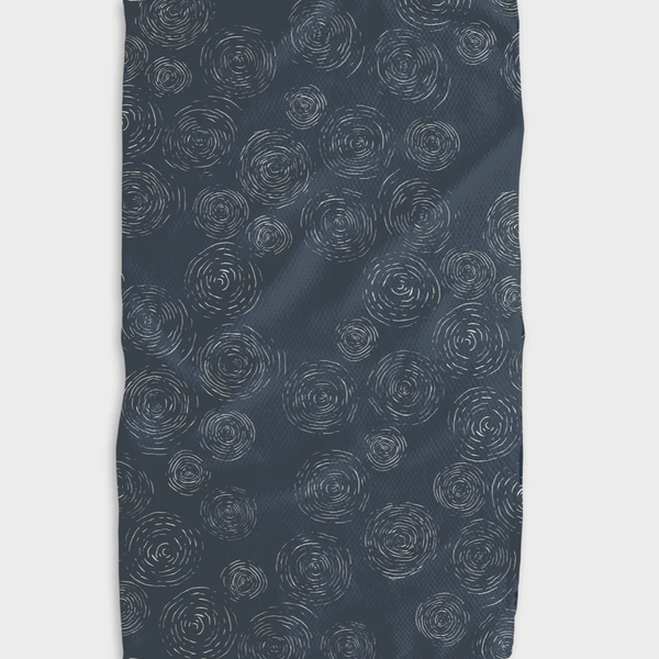 Geometry House® Kitchen Dish Tea Towel - Taps Midnight