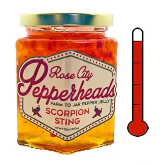 Rose City Pepperheads® Scorpion Sting Pepper Jelly