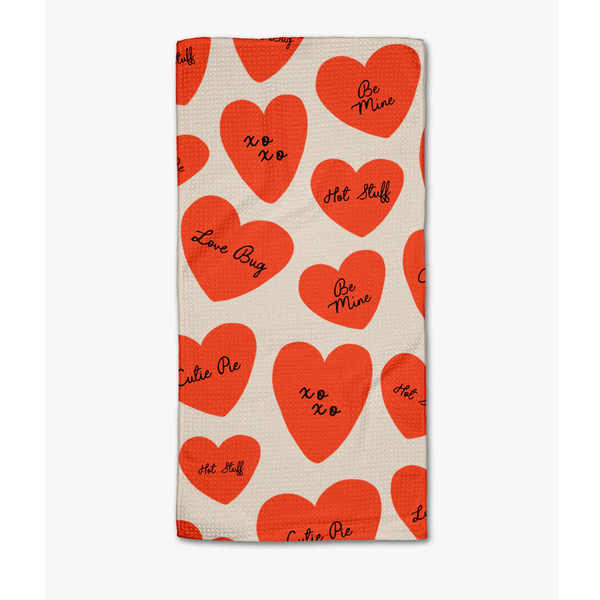 Geometry House® Bar Towel - Will You Be Mine