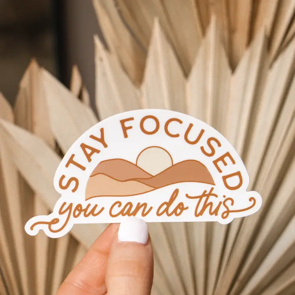 Anastasia Co® Sticker - Stay Focused