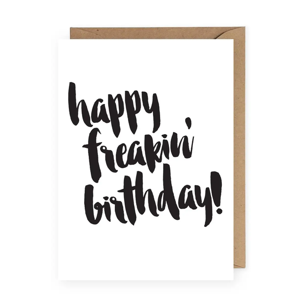 Anastasia Co® Card - Happy Freakin' Birthday