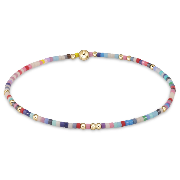 enewton® Hope Unwritten- 2mm Gold Bead Bracelet - Hot Mess