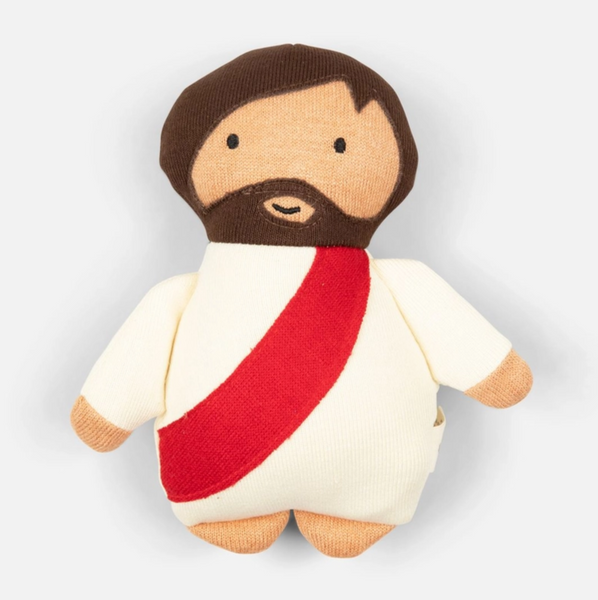 Be a Heart® Jesus Plush Rattle Doll