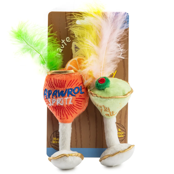 Haute Diggity Dog® Kitty Cocktails Cat Catnip Toys