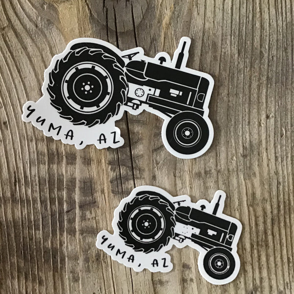 Yuma Roots™ Yuma, AZ Vintage Tractor Vinyl Sticker