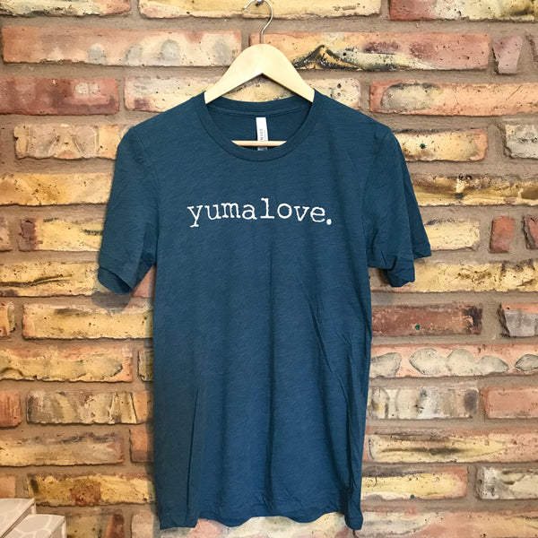 Yuma Roots™ yuma love. Adult Tee in Seasonal Colors