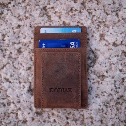 Kodiak Leather® Money Clip Wallet