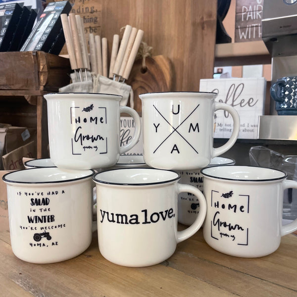 Yuma Roots™ Ceramic Camper Style Mug 13oz