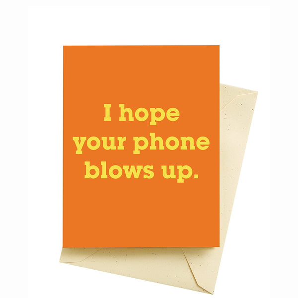 Seltzer Goods® Card - Phone Blows Up