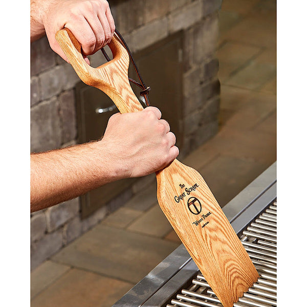 Great Scrape® Woody Shovel Grill Scraper