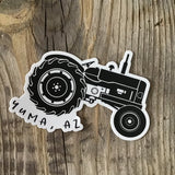 Yuma Roots™ Yuma, AZ Vintage Tractor Vinyl Sticker