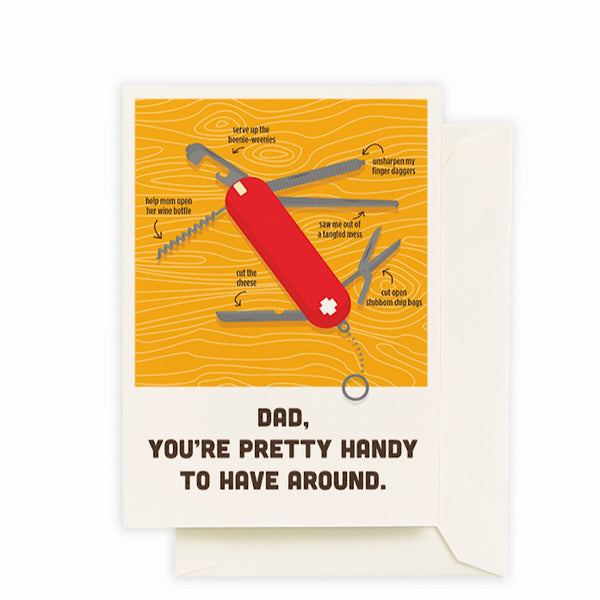 Seltzer Goods® Card - Dad Swiss Army