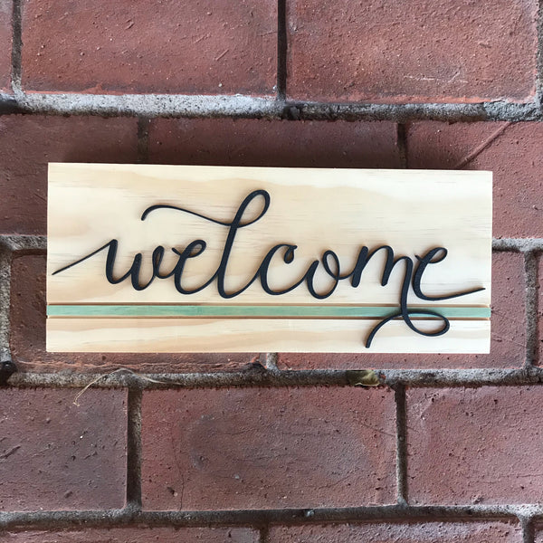 Makery Maven Co® Welcome Wall Art