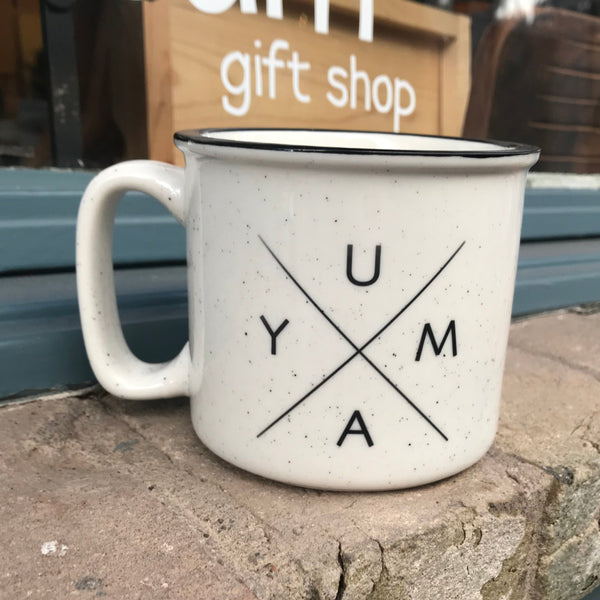 Yuma Roots™ Ceramic Camper Style Mug 18oz
