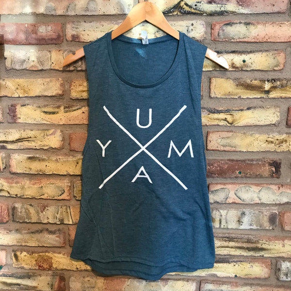Yuma Roots™ Y U M A X Muscle Tee Tank in Seasonal Colors