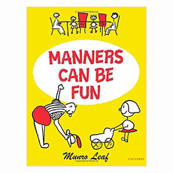 Manners Can Be Fun by Munro Leaf - Hardcover Book