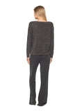 Barefoot Dreams® CozyChic Ultra Lite® Slouchy Pullover Carbon
