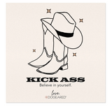 Dogeared® Kick Ass Cowboy Boot Bracelet