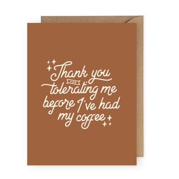 Anastasia Co® Card - Tolerating Me