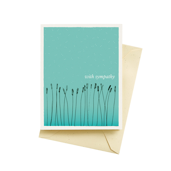Seltzer Goods® Card - Cattails Sympathy