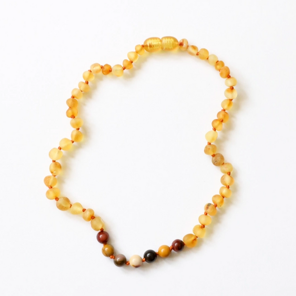 Canyon top amber necklace