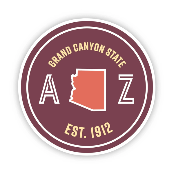 Big Moods® Vinyl Sticker - Arizona Grand Canyon State