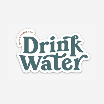 Anastasia Co® Sticker - Drink Water