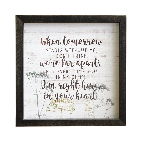 Sincere Surroundings® Wooden Pallet Sign- Think of Me