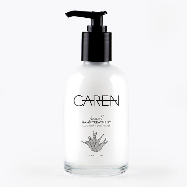 Caren® Hand Treatment 8oz Glass Bottle