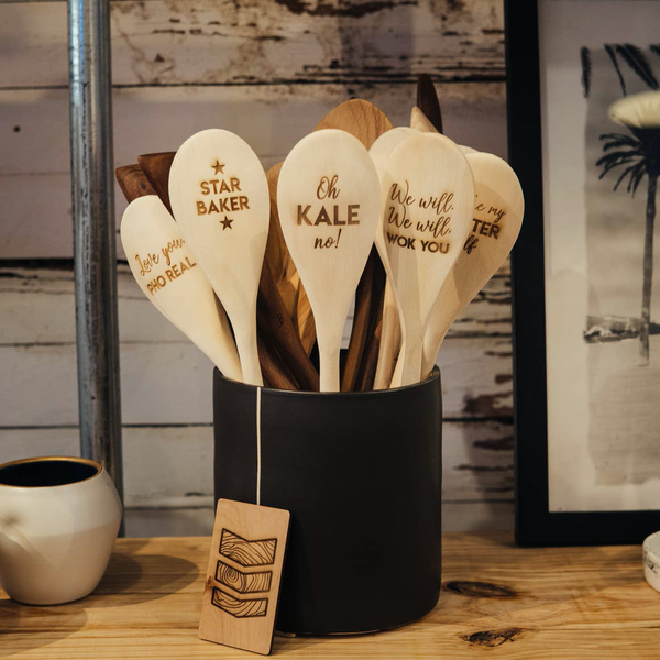 North to South Designs® Wooden Spoon