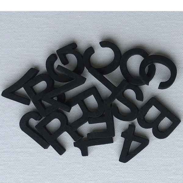 Petal Lane Home® Ebony letter love Magnetic Letters