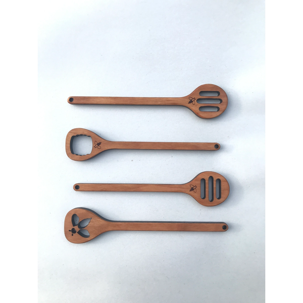 C Garrity® Solid Cherry Honey Dipper