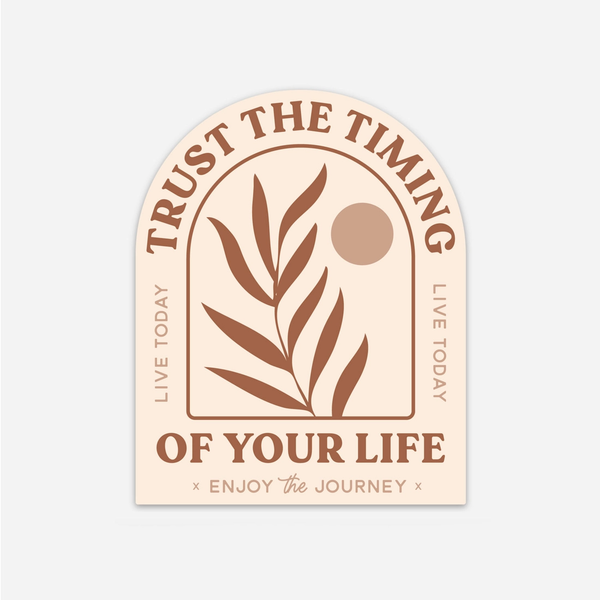 Anastasia Co® Sticker - Trust the Timing