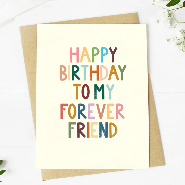 Big Moods® Card - Happy Birthday Forever Friend