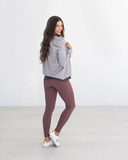 Grace & Lace® Perfect Fit Seamless Ribbed Leggings