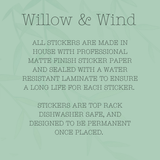 Willow & Wind® More Espresso Sticker