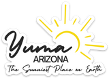 Yuma Roots™ Yuma AZ Sunniest Place Vinyl Sticker