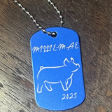 Yuma County Fair 2025 Memory Tag - Order Form
