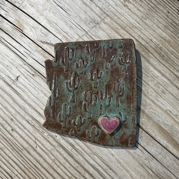 Laura Duncan Ceramics® Magnet - Arizona