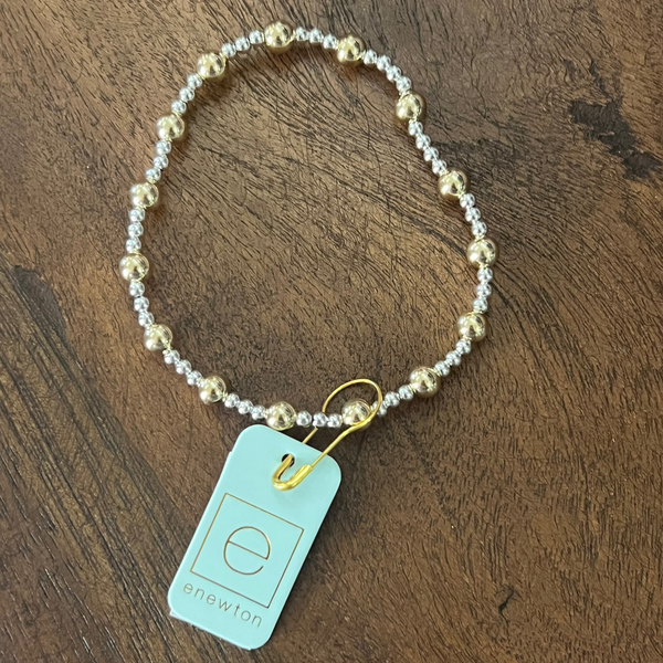 enewton® Classic Sincerity Mixed Metal Bead Bead Bracelet