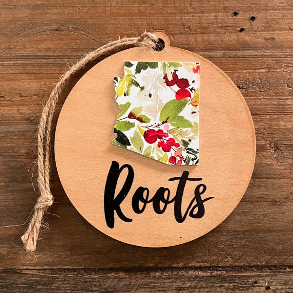 Driftless Studios® Wooden Ornament - Arizona Roots